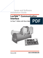 LonTalk Communication Interface - Trane Chillers - IOM - LonTalk - ACC-SVN100A-En