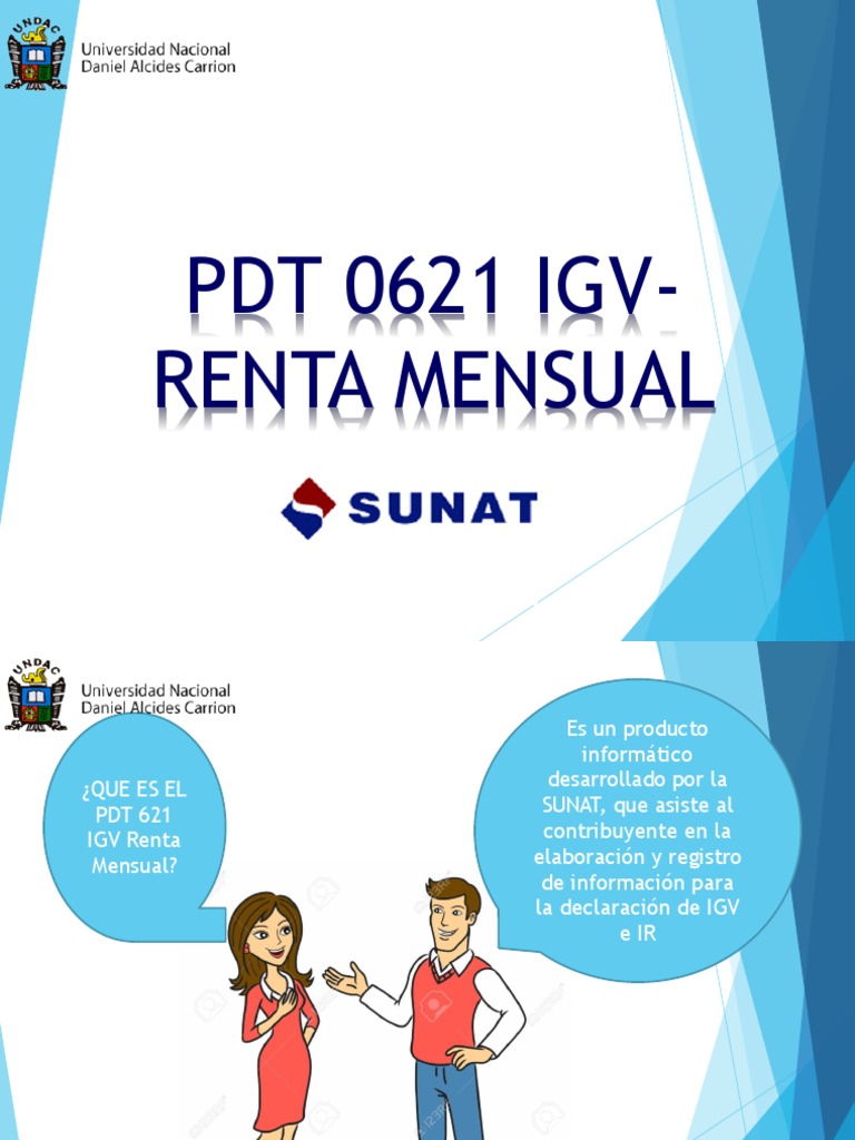 Guía del PDT 621 IGV Renta Mensual | PDF | Estatuto de limitaciones ...