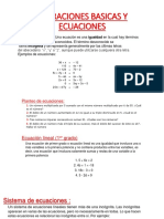 Operaciones Basicas y Ecuaciones