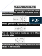 The Continuous Line Source Solution