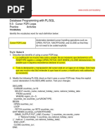 PLSQL 5 3 Practice