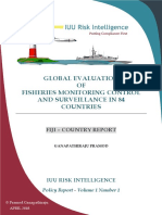 Global Evaluation of Fisheries MCS in 84 Countries - Fiji Country Report - Pramod Ganapathiraju - April 2018