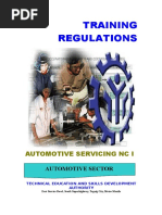 TR - Automotive Servicing NC I