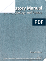Morphology and Syn Lab Manual Complete