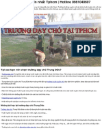 Khoa Huan Luyen Tai Truong Day Cho Nghiep Vu Trung Duc