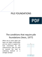 1 Pile Foundations