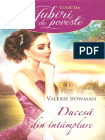 Valerie Bowman Ducesa Din Intamplare