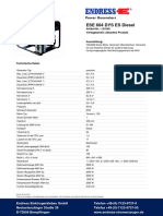 Endress Generators PDF