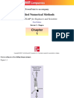 Applied Numerical Methods: Powerpoint To Accompany