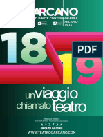 Stagione 2018/2019 Teatro Carcano Milano