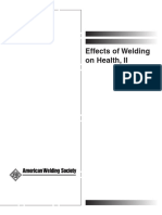 Effects of Welding On Health, II