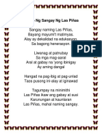 Himno NG Sangay NG Las Piñas