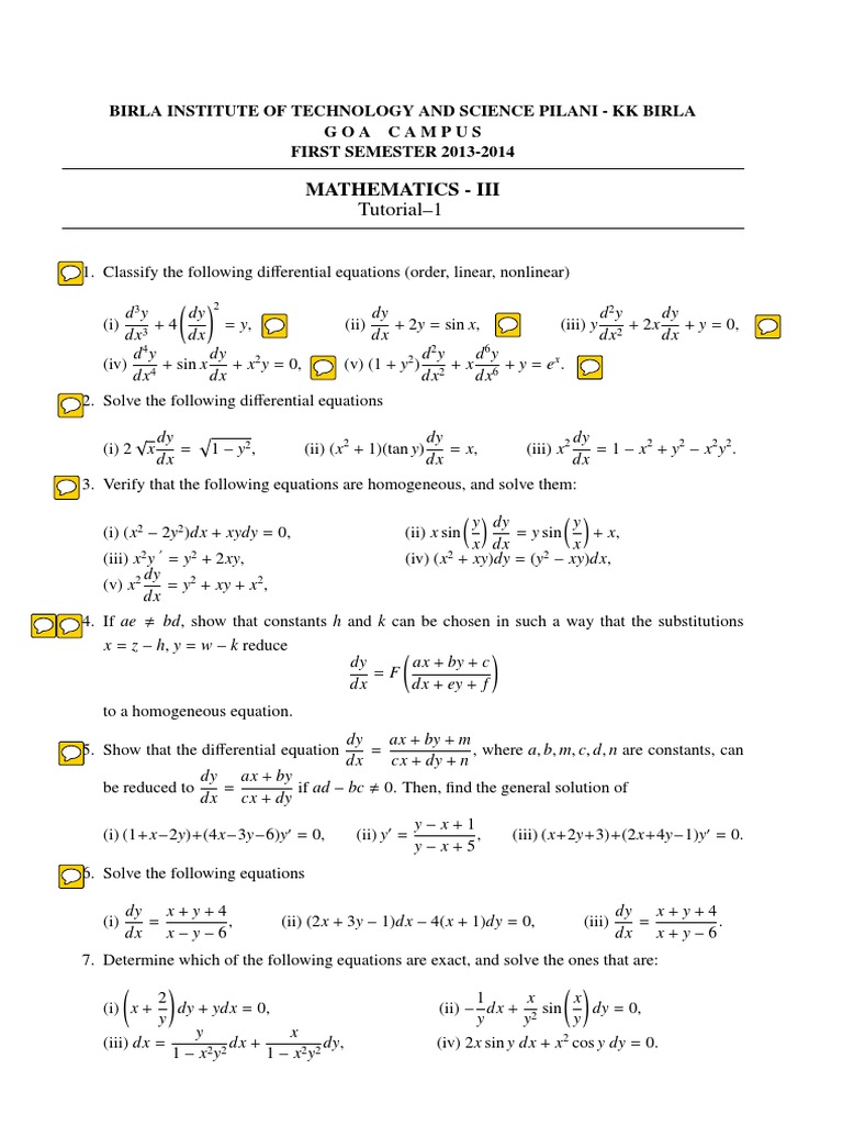 Tutorial 1 Pdf Equations Logical Truth