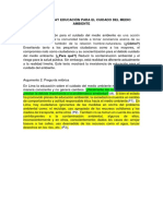 En Lima No Hay Educación para El Cuidado Del Medio Ambiente