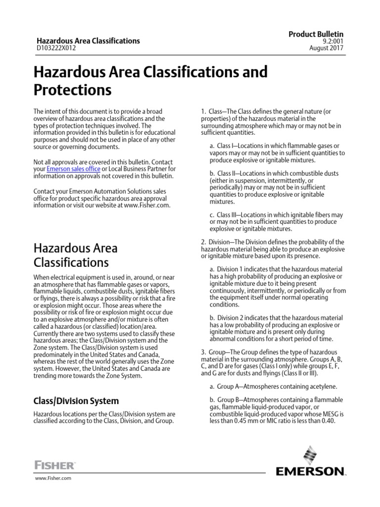 productbulletinhazardousareaclassificationsprotectionsen123358