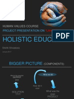 Human Values Course: Project Presentation On