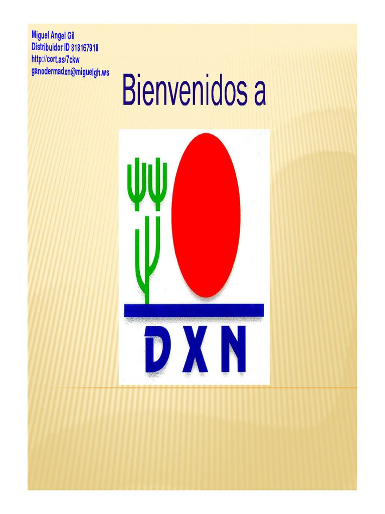 Presentacion Completa DXN | PDF | café | Chocolate