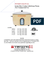 Automatic Electronic Rice Cooker With Keep Warm For Commercial Use