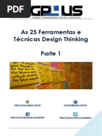 Design Thinking - 25 Técnicas e Ferramentas - Parte 1
