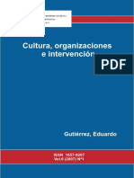 Cultura, Organizaciones e Inter - Gutierrez, Eduardo