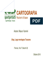 Cartografia Nozioni