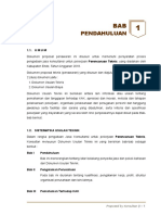 Rencana Kerja Perencanaan Teknis