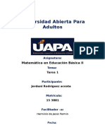 Reporte I Matematica Basica II