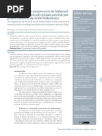 A Importancia Do Uso Precoce de Hialuronidase No Tratamento de Oclusao Arterial