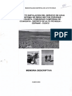 Memoria Descriptiva PDF
