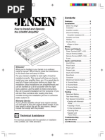 Jensen-lxa600 Doc Om