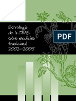 Estrategia de la OMS sobre medicina tradicional 2002–2005