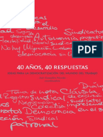 40años 40 Reapuestas Sindicales