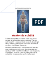 Anatomia Corpului Subtil