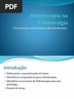 Fibromialgia - hidroterapia