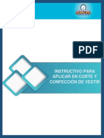 Ept-Instructivo para Aplicar en Corte y Confección de Vestir