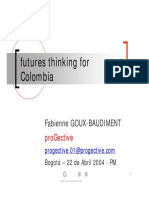 Futures Thinking For Colombia: Fabienne GOUX-BAUDIMENT