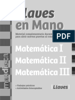 Llaves en Mano Matematica