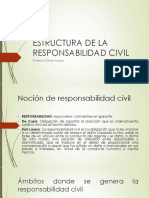 Estructura de La Responsabilidad Civil