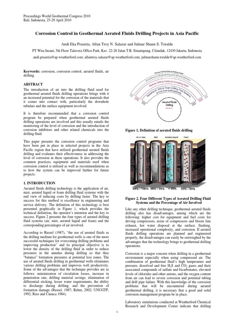 Corrosion Control in Geothermal Drilling | PDF | Corrosion | Ph