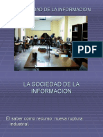 La Sociedad de La Informacion