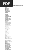 Electronics & Communication Seminar Topic List