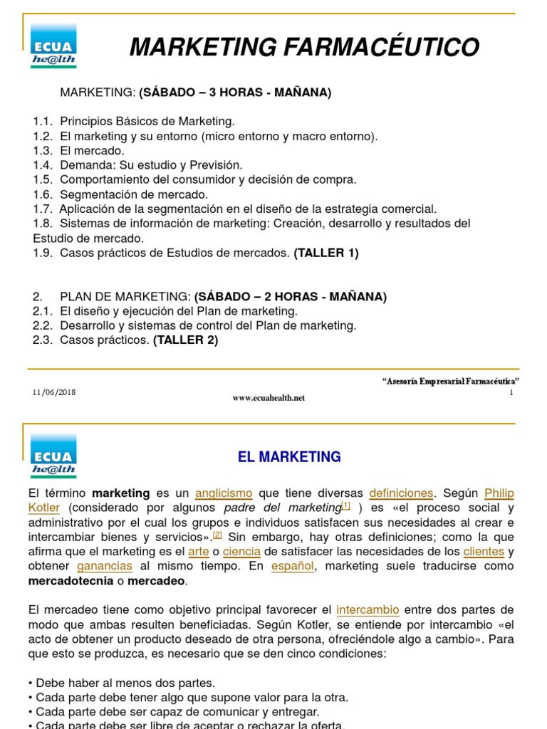 Estrategias de Marketing Farmacéutico | PDF | Marketing | Los consumidores