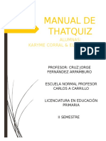 Manual Thatquiz