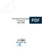 IVE Model Users Manual May, 2008