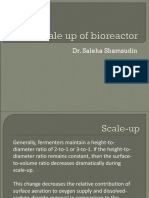 Bioreactor Scale Up