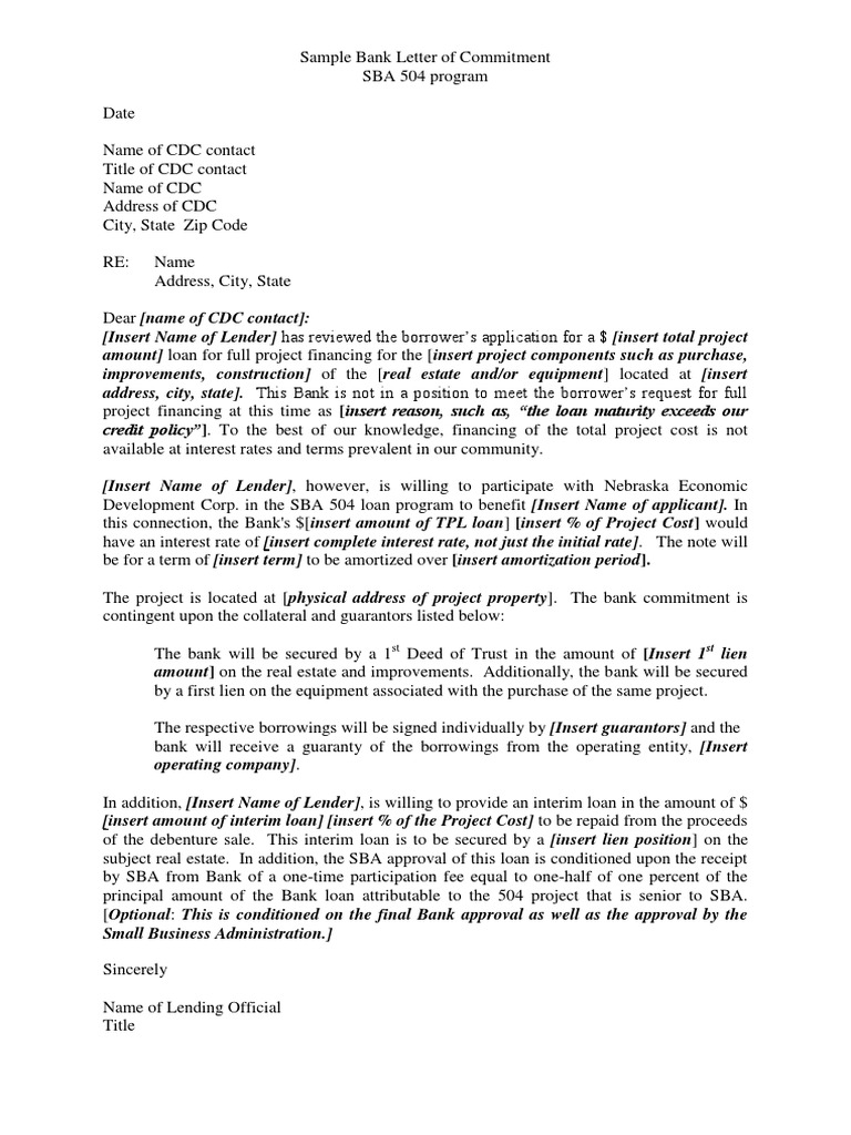 sample-bank-letter-of-commitment-small-business-administration-loans