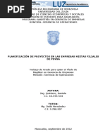 Planificacion de Proyectos Pdvsa PDF