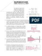 Guía mecánica de fluidos: Capítulos 5, 6 y 7 de fluidos