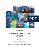 Introduction To The Oceans: Lecture Notes