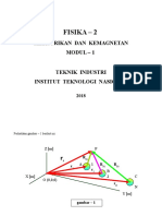 2018 - Itenas - Teknik Industri - Fisika-2 - Kelistrikan Dan Kemagnetan - Modul-1